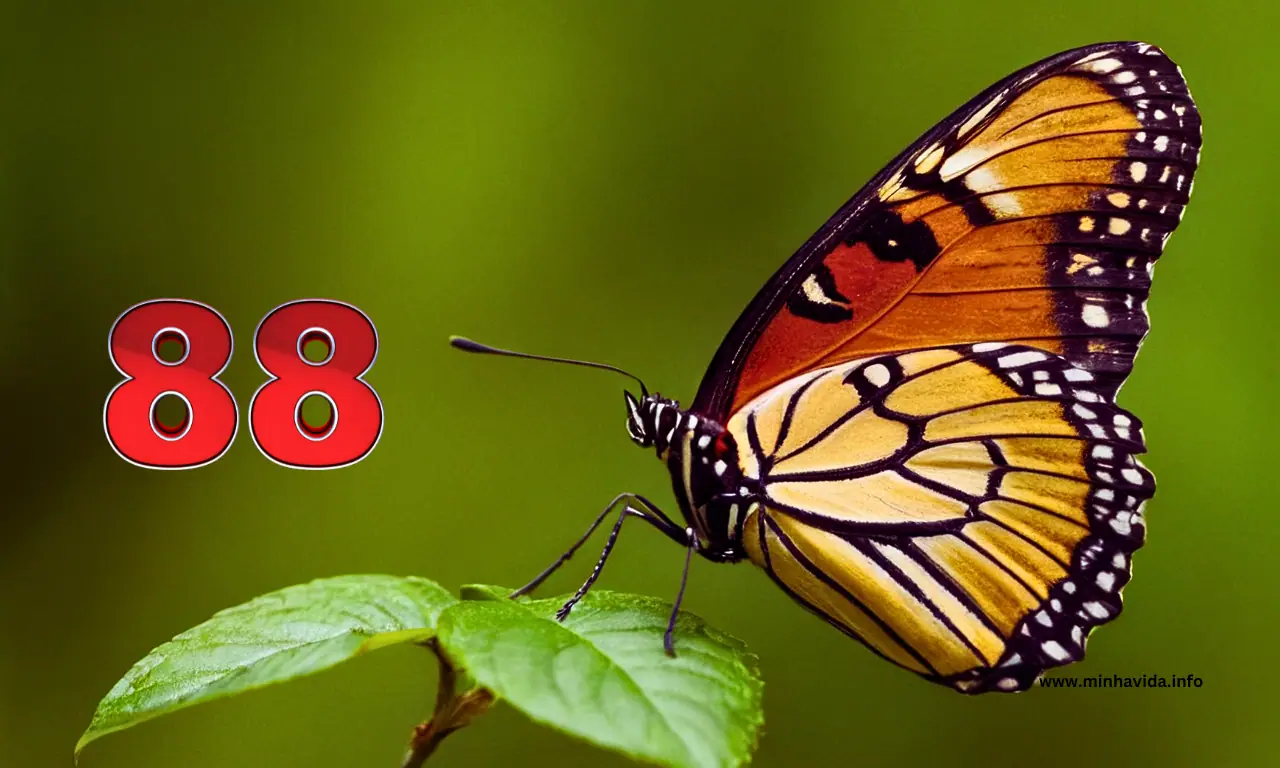 Borboleta Com Número 88 Significado Espiritual